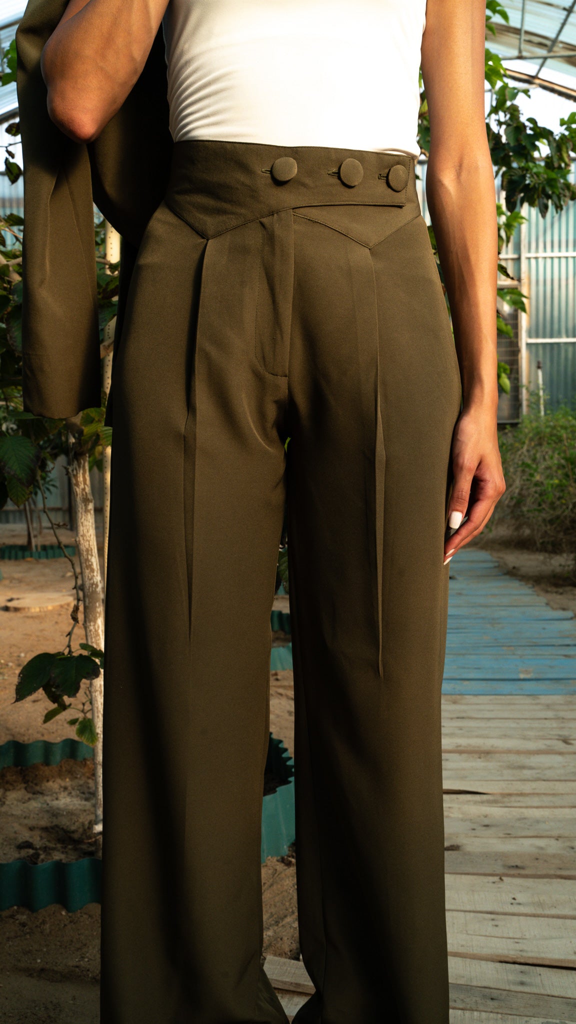 Ufficio Cotone Pants